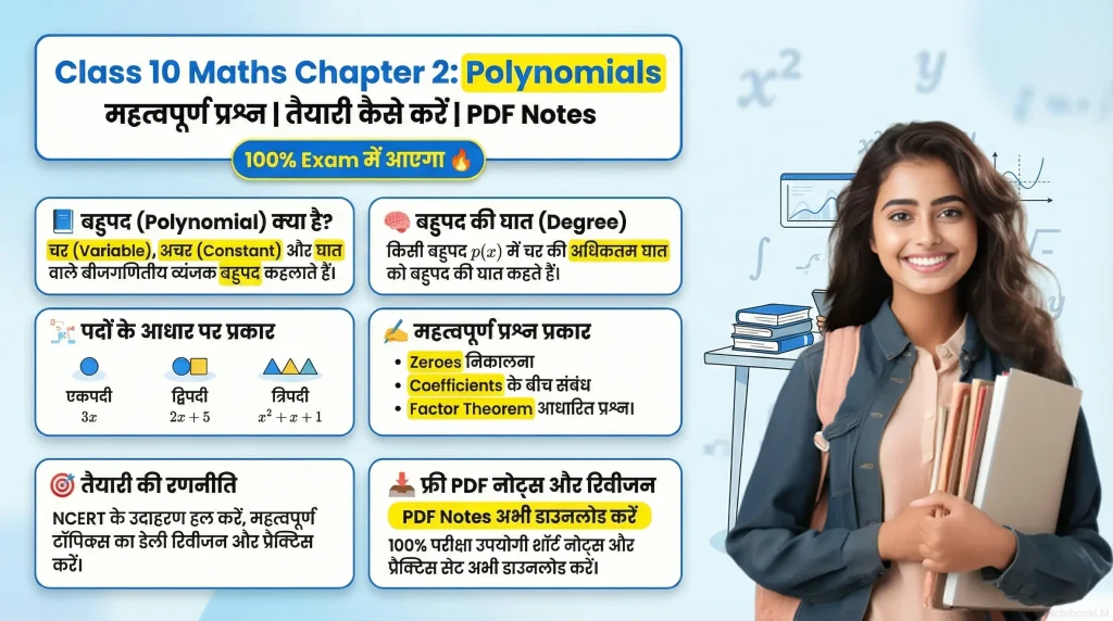 NCERT Class 10 Math Chapter 2 Polynomials